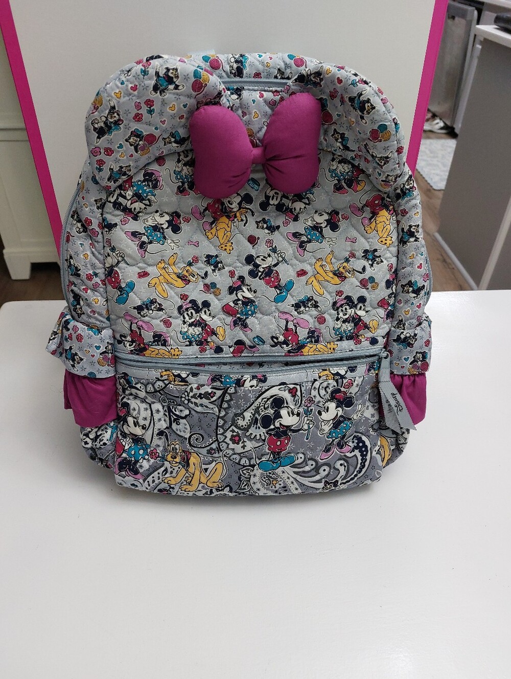 Vera Bradley Disney Picadilly Paisley Mouse Ears Backpack